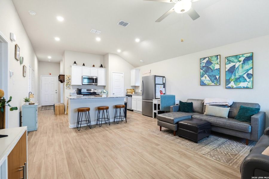 Furnished interior view inside a new home in , San Antonio (Image 14).