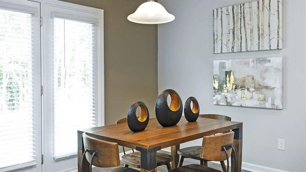Furnished interior view inside a new home in The Reserve at Calcutta, Stockbridge (Image 8).