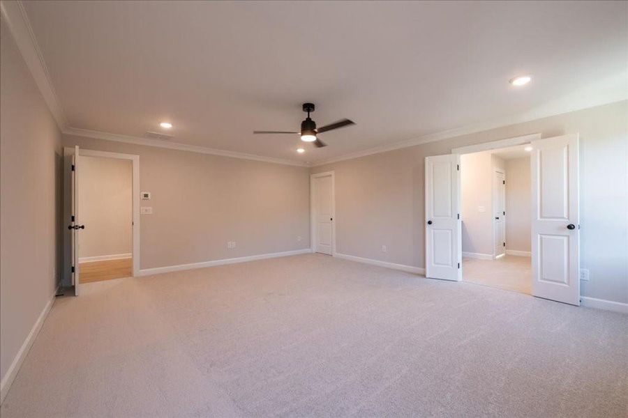 Spacious, unfurnished interior of a new home in Autumn Brook, Canton (Image 23).