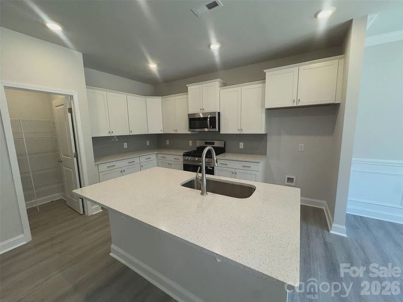 Furnished interior view inside a new home in Lauren Pines, York (Image 4).