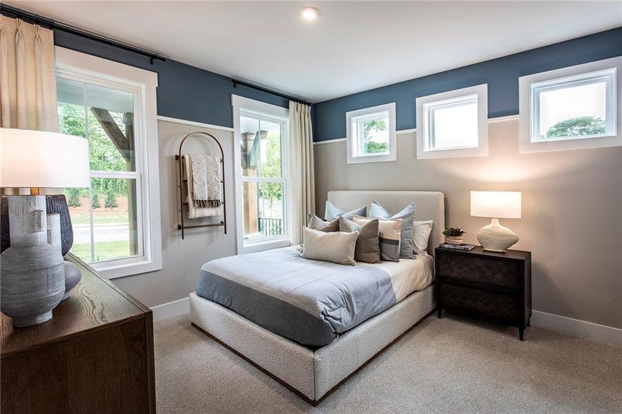 Furnished interior view inside a new home in Hopewell Reserve, Cumming (Image 13). Furnished interior view inside a new home in Hopewell Reserve, Cumming (Image 13).