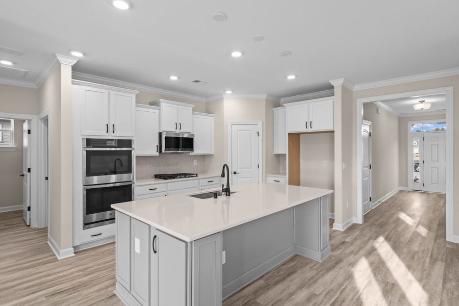 Representative furnished interior of a home built from the The Jasmine by Chesapeake Homes in Terrapin, Leland (Image 7).
