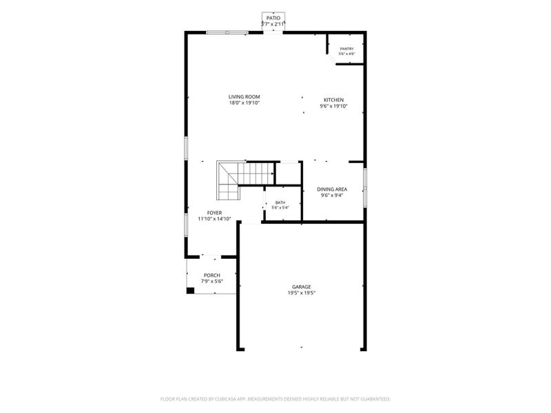 2D floor plan layout of this home in , Houston, TX (Image 6).