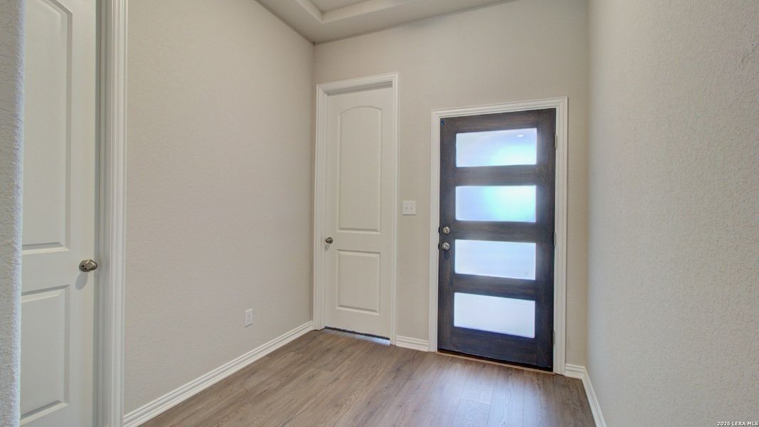 Spacious, unfurnished interior of a new home in Prairie Green, Converse (Image 9). Spacious, unfurnished interior of a new home in Prairie Green, Converse (Image 9).