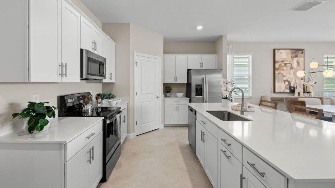 Furnished interior view inside a new home in Rye Ranch: Executive Homes, Parrish (Image 15).