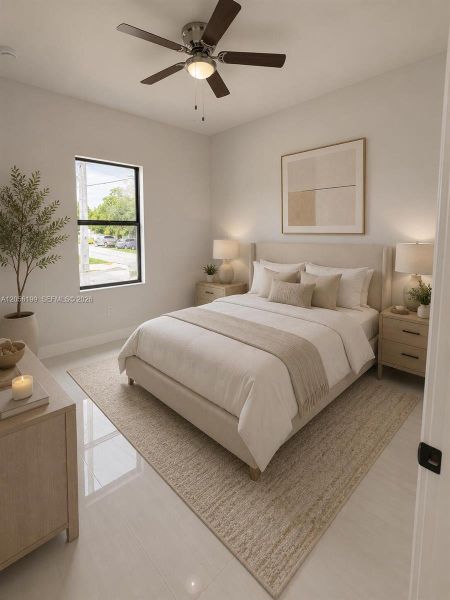 Furnished interior view inside a new home in , Fort Lauderdale (Image 4). Furnished interior view inside a new home in , Fort Lauderdale (Image 4).