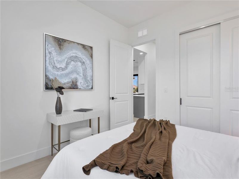 Furnished interior view inside a new home in , Cape Coral (Image 19).