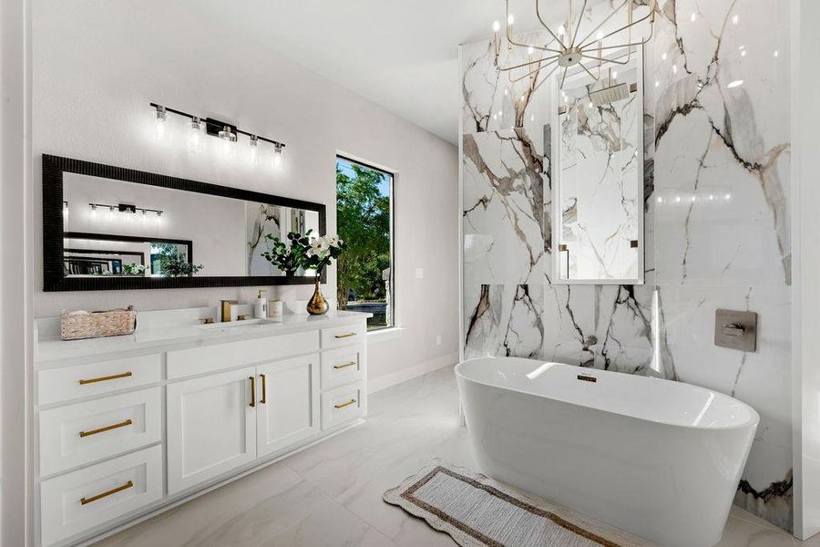 Furnished interior view inside a new home in , Canyon Lake (Image 5). Furnished interior view inside a new home in , Canyon Lake (Image 5).