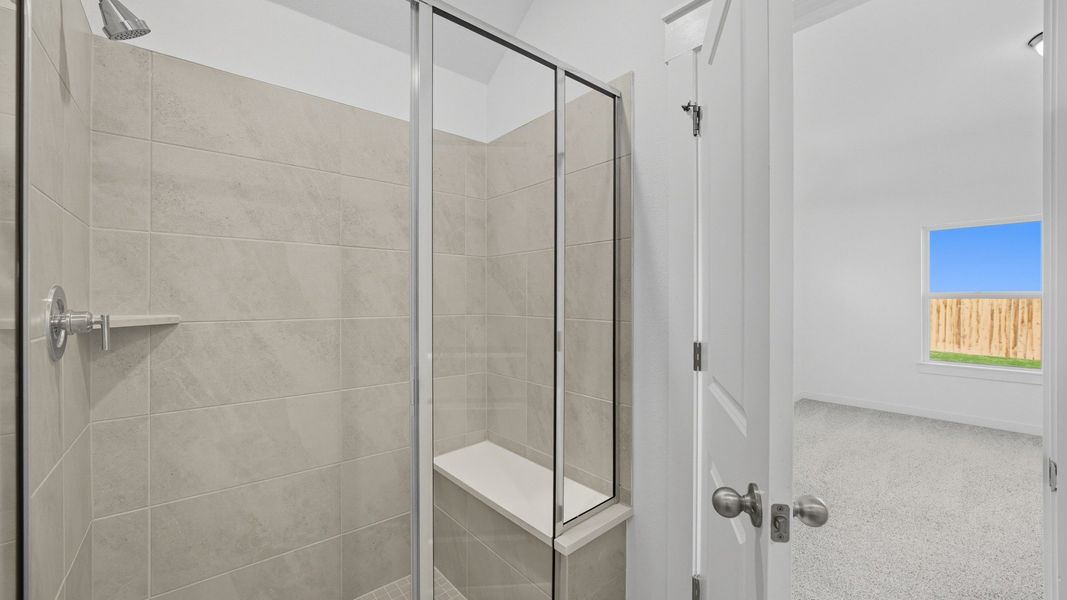 Furnished interior view inside a new home in Hunters Glen, Jarrell (Image 9).