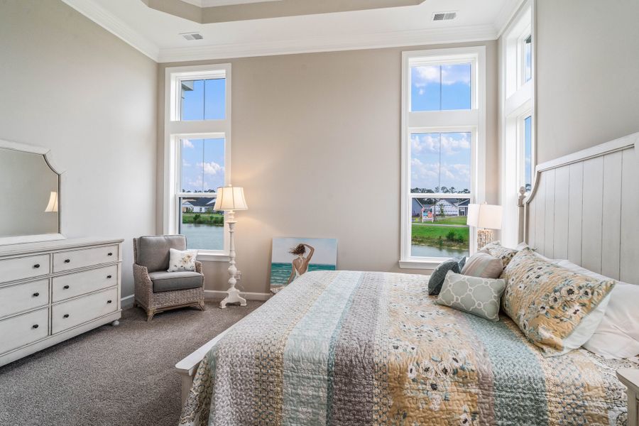 Representative furnished interior of a home built from the The Goldenrod by Chesapeake Homes in Bridgewater - Waterside Village, Little River (Image 13).