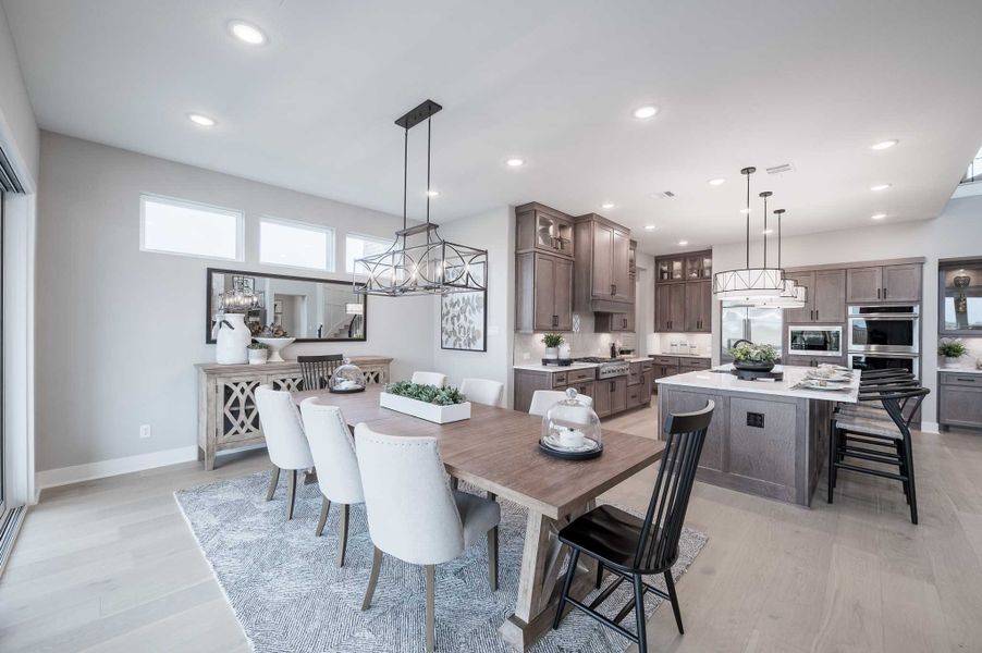 Representative furnished interior of a home built from the Milan by Tri Pointe Homes in Dunham Pointe, Cypress (Image 44).
