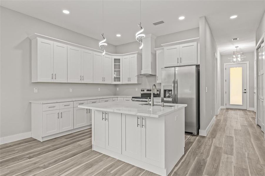 Furnished interior view inside a new home in , Tampa (Image 6).