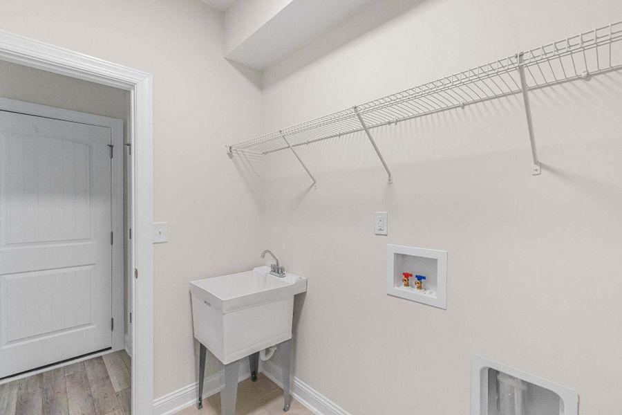 Utility Sink Option Utility Sink Option