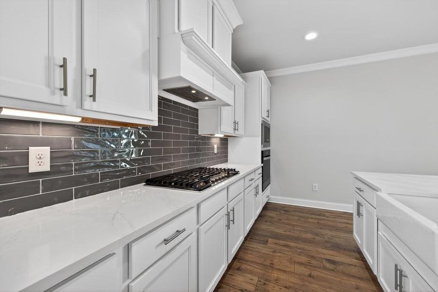 Furnished interior view inside a new home in Hemingway, Flowery Branch (Image 11).