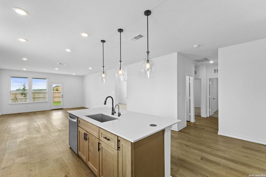 Furnished interior view inside a new home in Dove Song, Marion (Image 11).