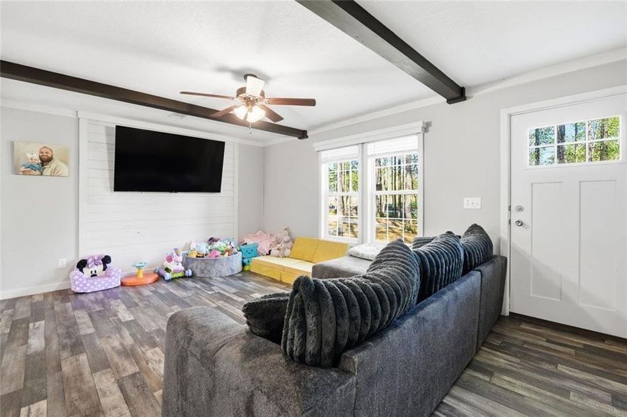 Furnished interior view inside a new home in , Talking Rock (Image 6).