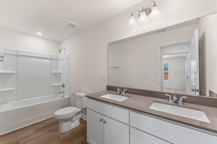 Furnished interior view inside a new home in Tucker Ridge, Pendleton (Image 14). Furnished interior view inside a new home in Tucker Ridge, Pendleton (Image 14).