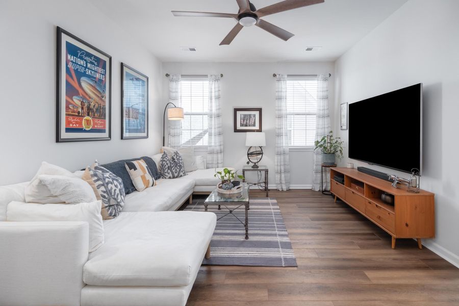 Furnished interior view inside a new home in Midtown at Nexton, Summerville (Image 47). Furnished interior view inside a new home in Midtown at Nexton, Summerville (Image 47).