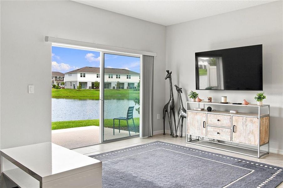 Furnished interior view inside a new home in , Kissimmee (Image 7).