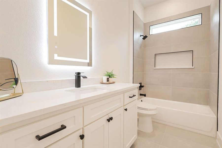 Furnished interior view inside a new home in , Fort Worth (Image 12). Furnished interior view inside a new home in , Fort Worth (Image 12).