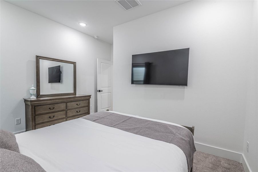 Furnished interior view inside a new home in , Houston (Image 15). Furnished interior view inside a new home in , Houston (Image 15).