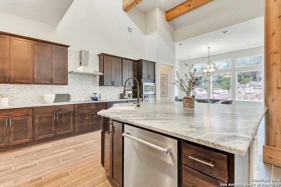 Furnished interior view inside a new home in , Bulverde (Image 9).
