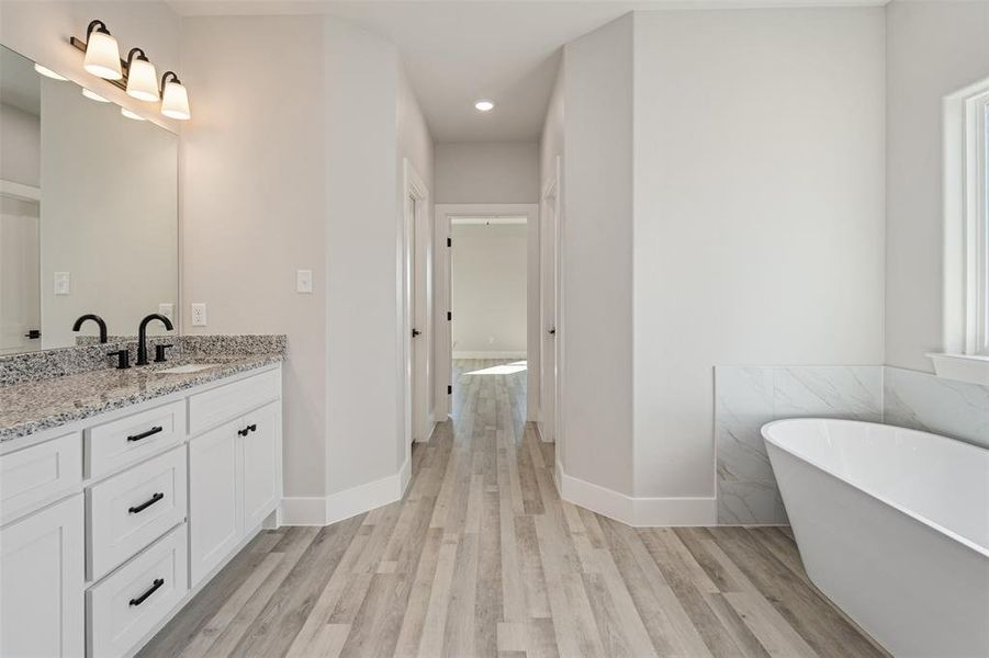 Furnished interior view inside a new home in , Mabank (Image 7).