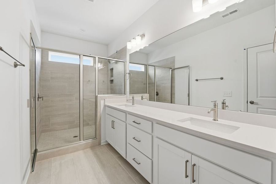 Furnished interior view inside a new home in Ridge at Sugar Creek, Indian Land (Image 3).