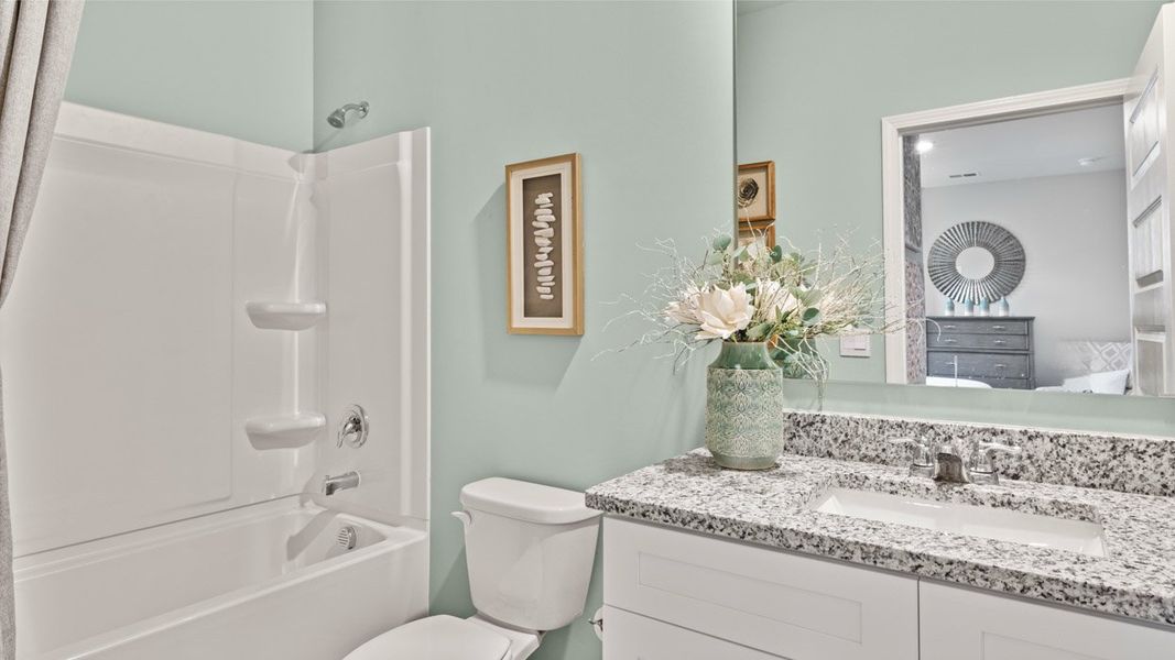 Representative furnished interior of a home built from the Mansfield by D.R. Horton in Estates at Deer Hollow, Grovetown (Image 14).