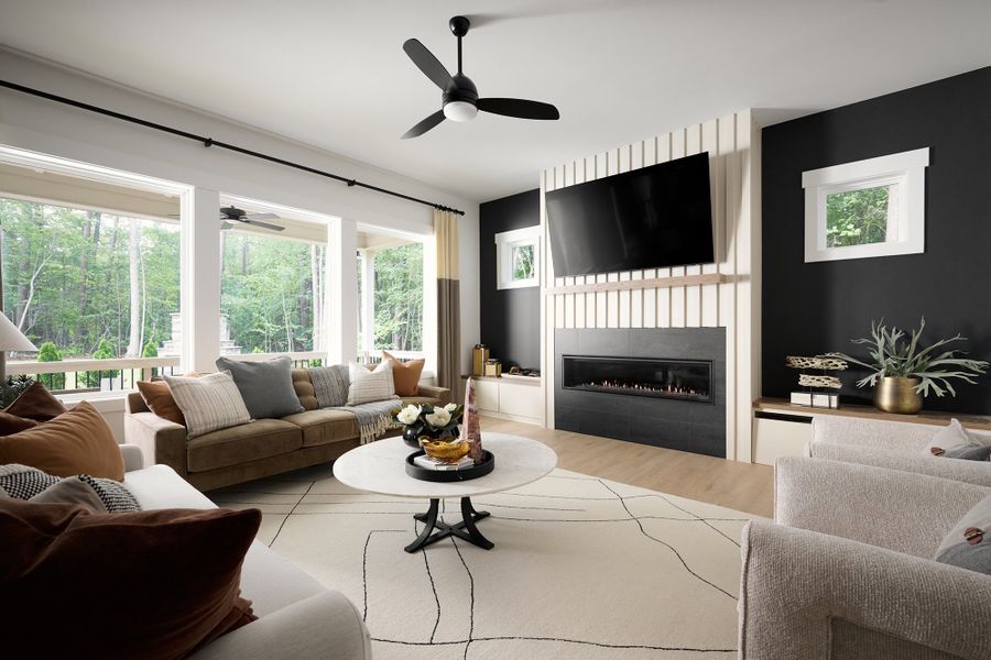 The Oakcroft - Family Room