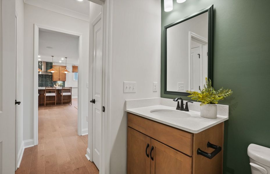 Furnished interior view inside a new home in Elmbrook, Indian Trail (Image 9).
