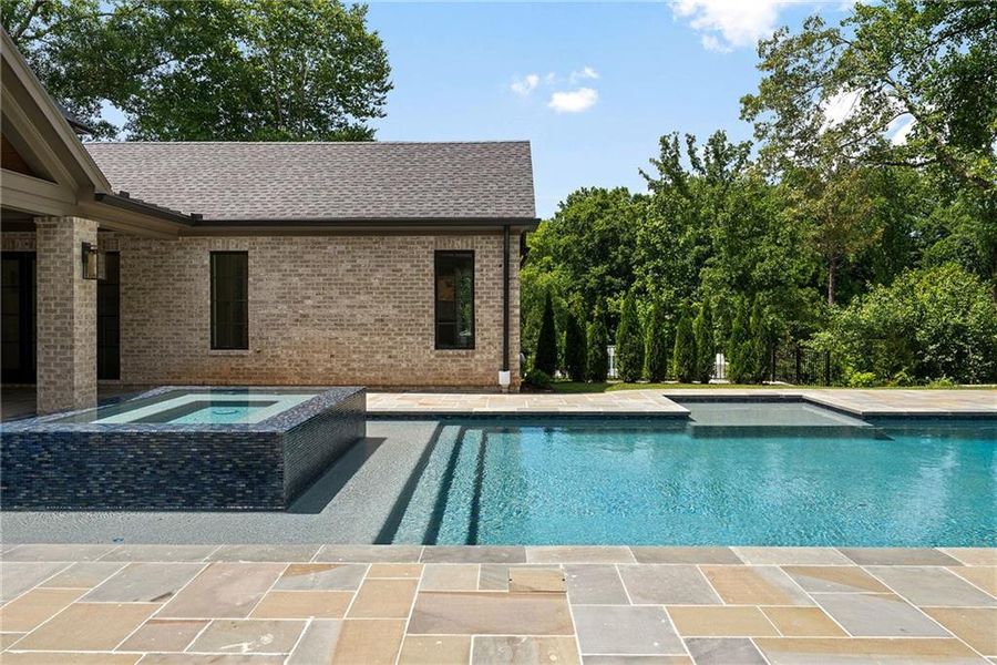 Exterior details and patio area of a home in , Atlanta (Image 30).