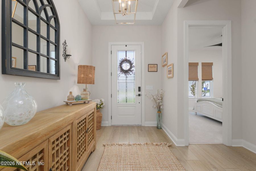 Furnished interior view inside a new home in , St. Augustine (Image 9).