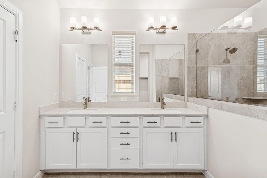 Furnished interior view inside a new home in Jordan Ranch 45' Homesites, Fulshear (Image 6). Furnished interior view inside a new home in Jordan Ranch 45' Homesites, Fulshear (Image 6).