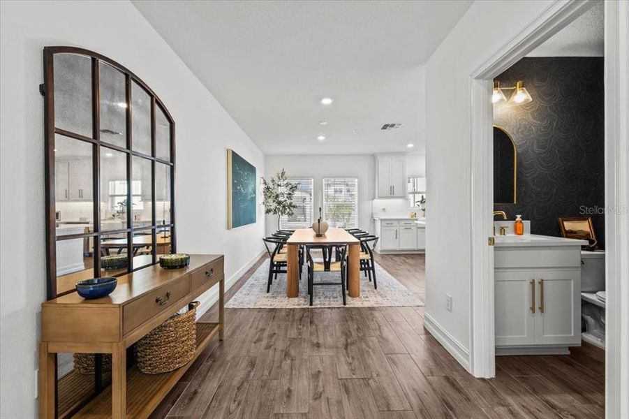 Furnished interior view inside a new home in , Tampa (Image 6).