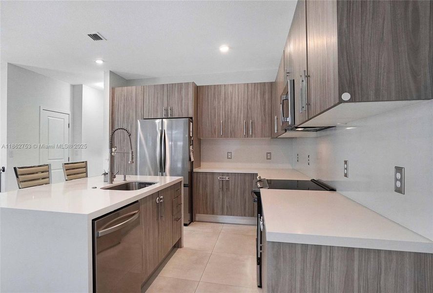 Furnished interior view inside a new home in , Miami (Image 11). Furnished interior view inside a new home in , Miami (Image 11).