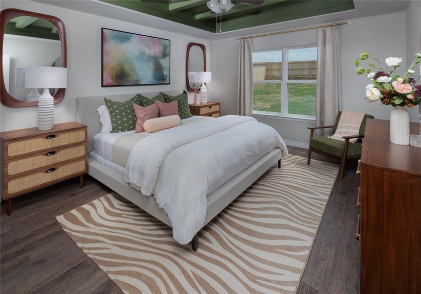 Furnished interior view inside a new home in Deer Creek, Fort Worth (Image 13). Furnished interior view inside a new home in Deer Creek, Fort Worth (Image 13).