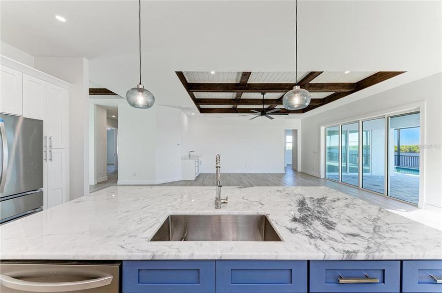 Furnished interior view inside a new home in , Punta Gorda (Image 17).