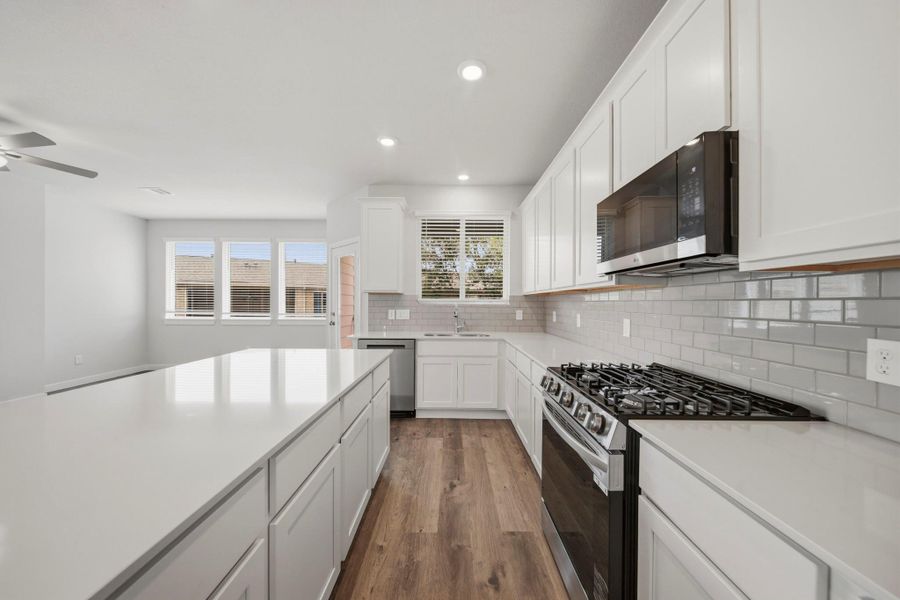 Furnished interior view inside a new home in Park Hill Villas, Stafford (Image 8).