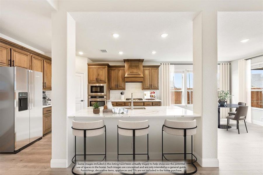 Furnished interior view inside a new home in Glenwood Meadows, Argyle (Image 6). Furnished interior view inside a new home in Glenwood Meadows, Argyle (Image 6).