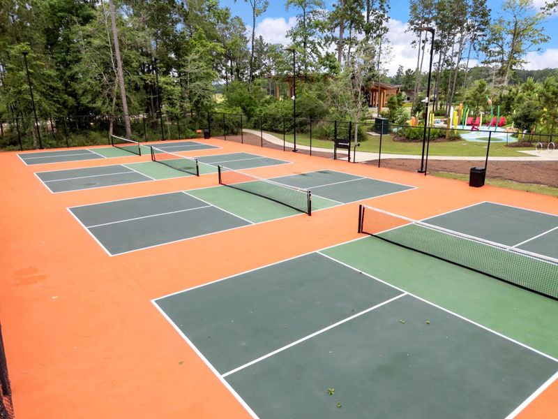 Pickleball courts