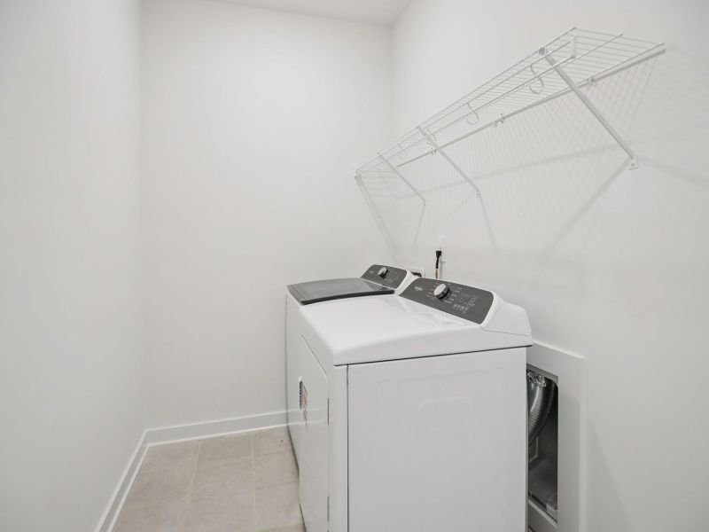 Every home includes a washer and dryer. Every home includes a washer and dryer.