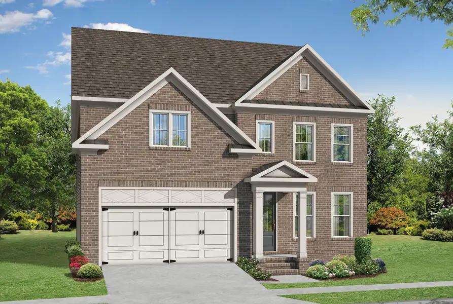 Representative exterior photo of a completed home built from the The Calhoun by The Providence Group in Bellmoore Park, Johns Creek, GA (Image 14).