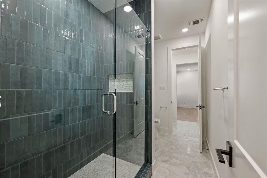 Close-up of interior finishes inside a home in The Resort on Eagle Mt. Lake, Fort Worth (Image 19).