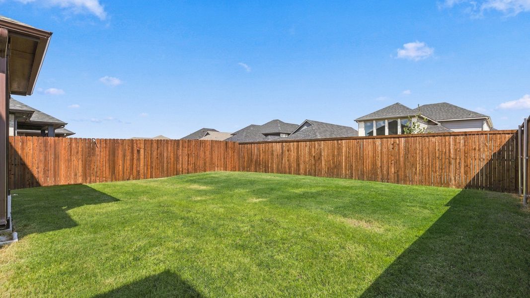 Exterior details and patio area of a home in Westridge Journey, McKinney (Image 4).