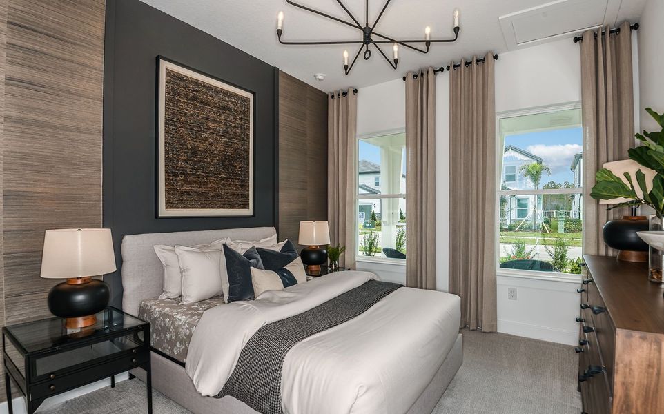 Furnished interior view inside a new home in Two Rivers, Zephyrhills (Image 12).