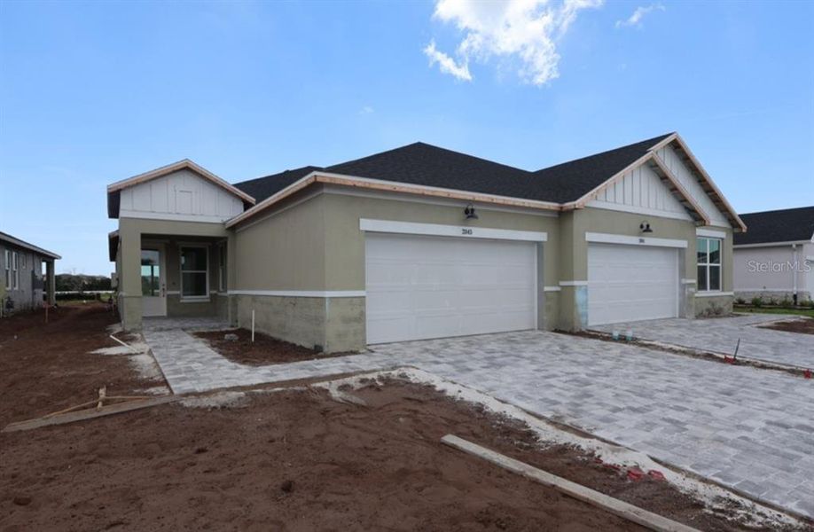 In-progress construction of a new home in Gracewater at Sarasota, Sarasota, FL (Image 5).