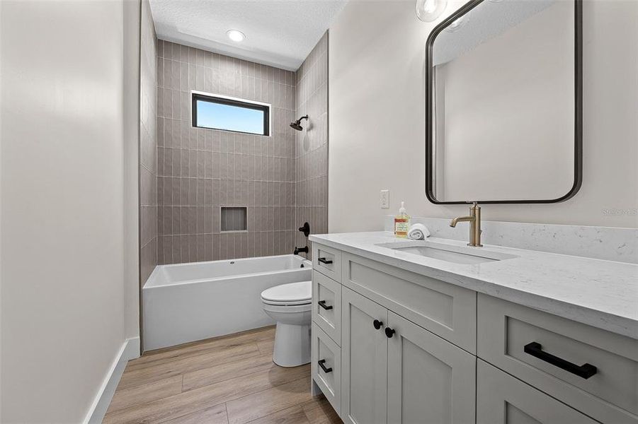 Furnished interior view inside a new home in , Lake City (Image 16).