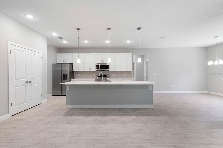 Furnished interior view inside a new home in , Cape Coral (Image 9).