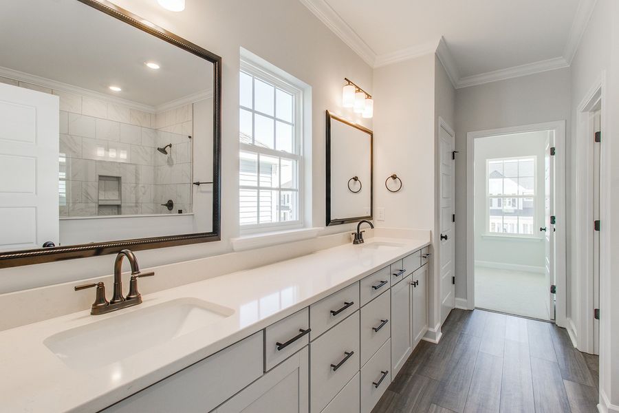 Furnished interior view inside a new home in Hendrix Farms, Lexington (Image 12).